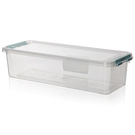 home depot metal storage box|flat storage box with lid.